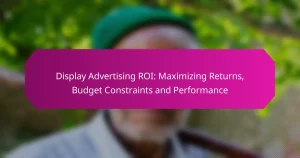 Display Advertising ROI: Maximizing Returns, Budget Constraints and Performance